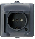 Enzo kopp swd opbouw stopcontact ra antraciet - 4628220