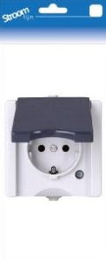 Enzo kopp swd opbouw stopcontact ra enkel - 6628100