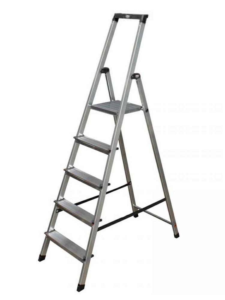 Krause aluminium solidiumladder 5 graden