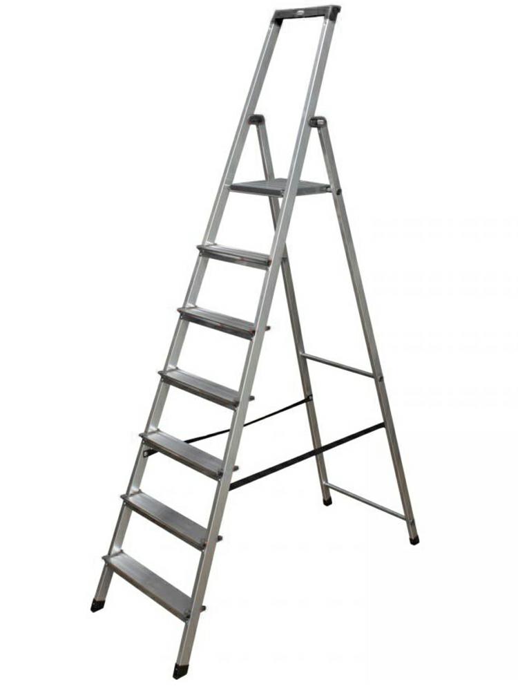 Krause aluminium solidiumladder 7 graden