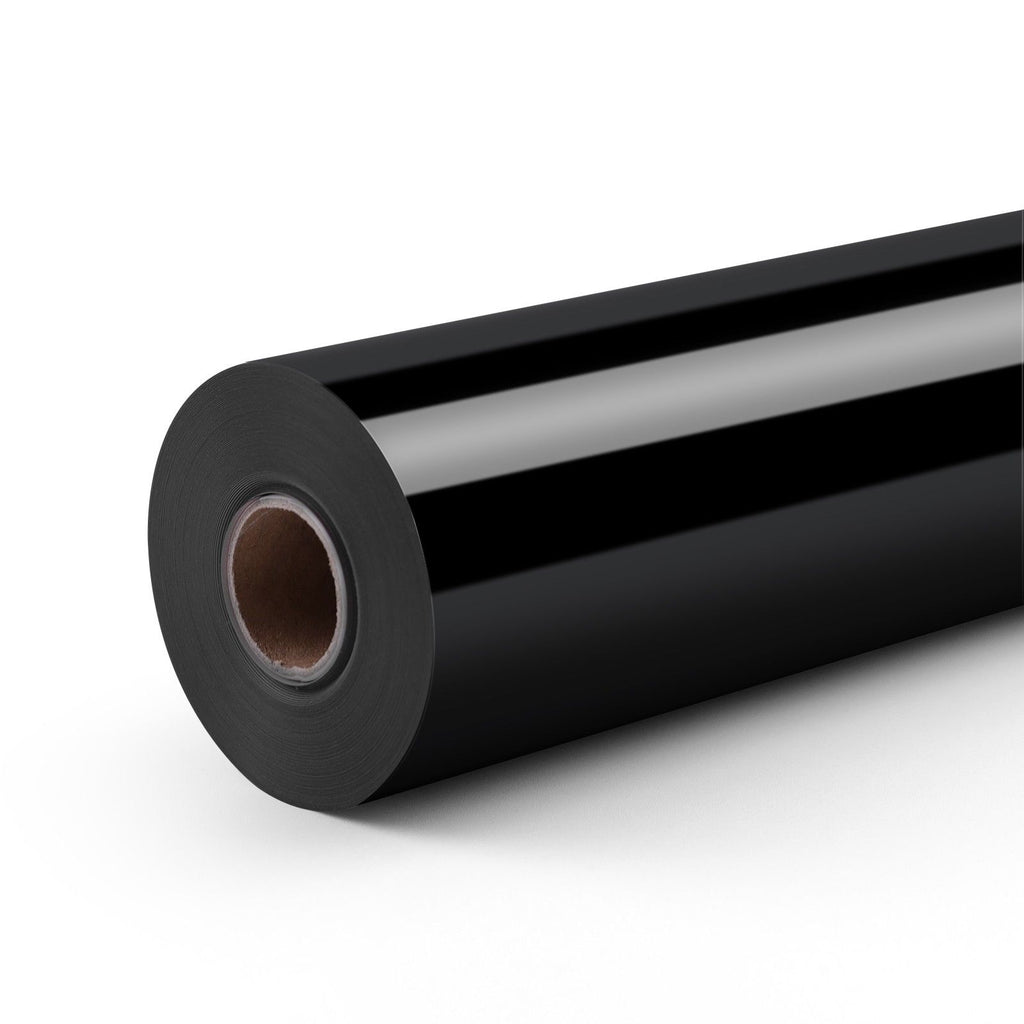 Loklik • matloos flexfolie 33x150cm glanzend   zwart