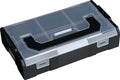 L-boxx assortimentskist | b258,5xdxh64 mm | 6 vakken | transparant zwart antraciet | 1 stuk - 6100000324