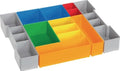 L-boxx indelings-set | b378xd313xh65 mm | blauw geel rood oranje groen grijs | blauw geel rood oranje groen grijs | 1 stuk - 6000010097 - 6000010097