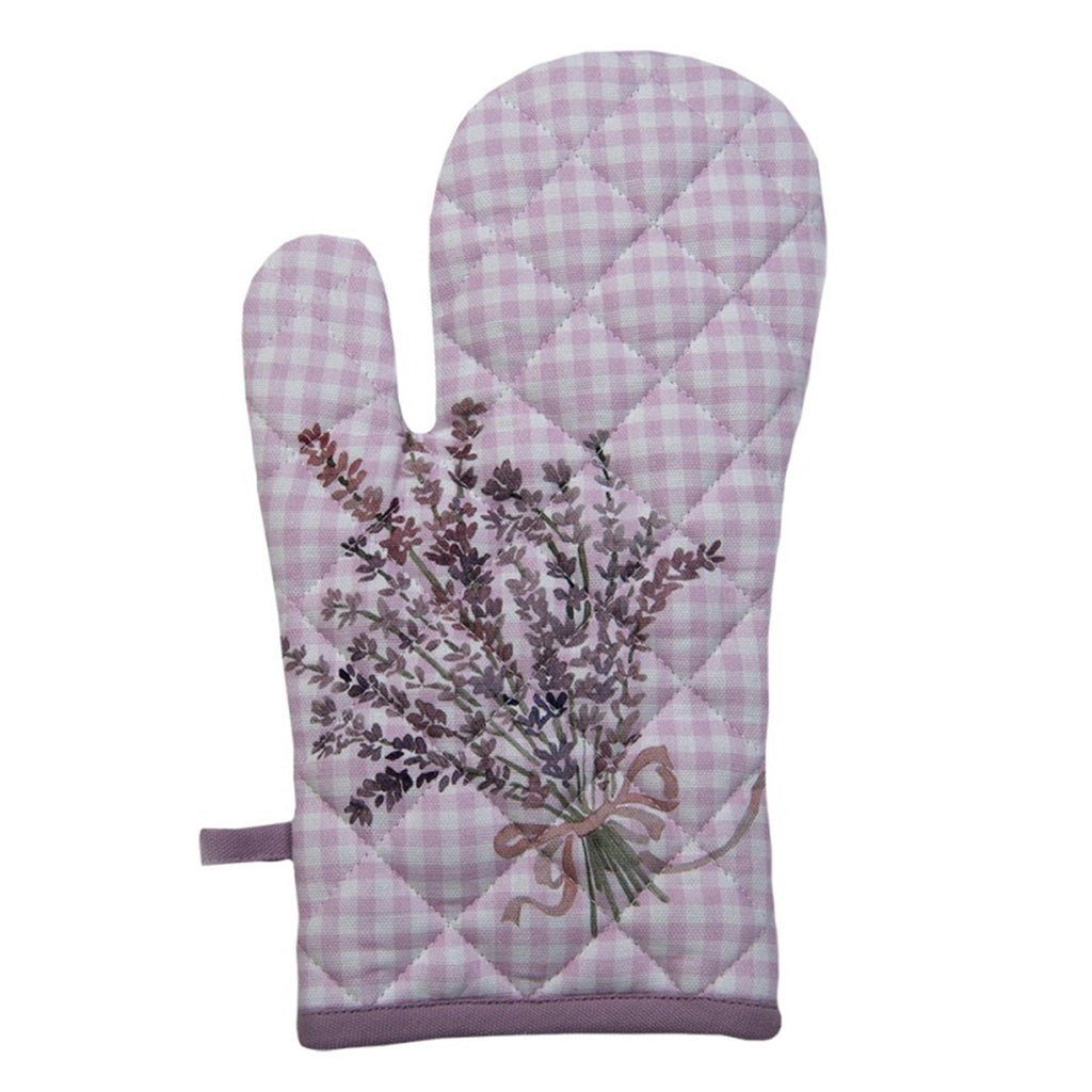 Clayre eef ovenhandschoen lavendel