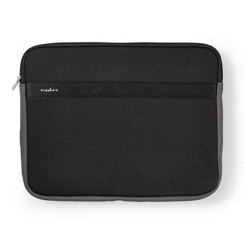 Nedis nbse13100bk notebookhoes 13 - 14 neopreen zwart antraciet