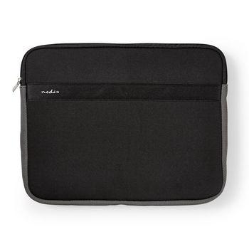 Nedis nbse13100bk notebookhoes 13 - 14 neopreen zwart antraciet