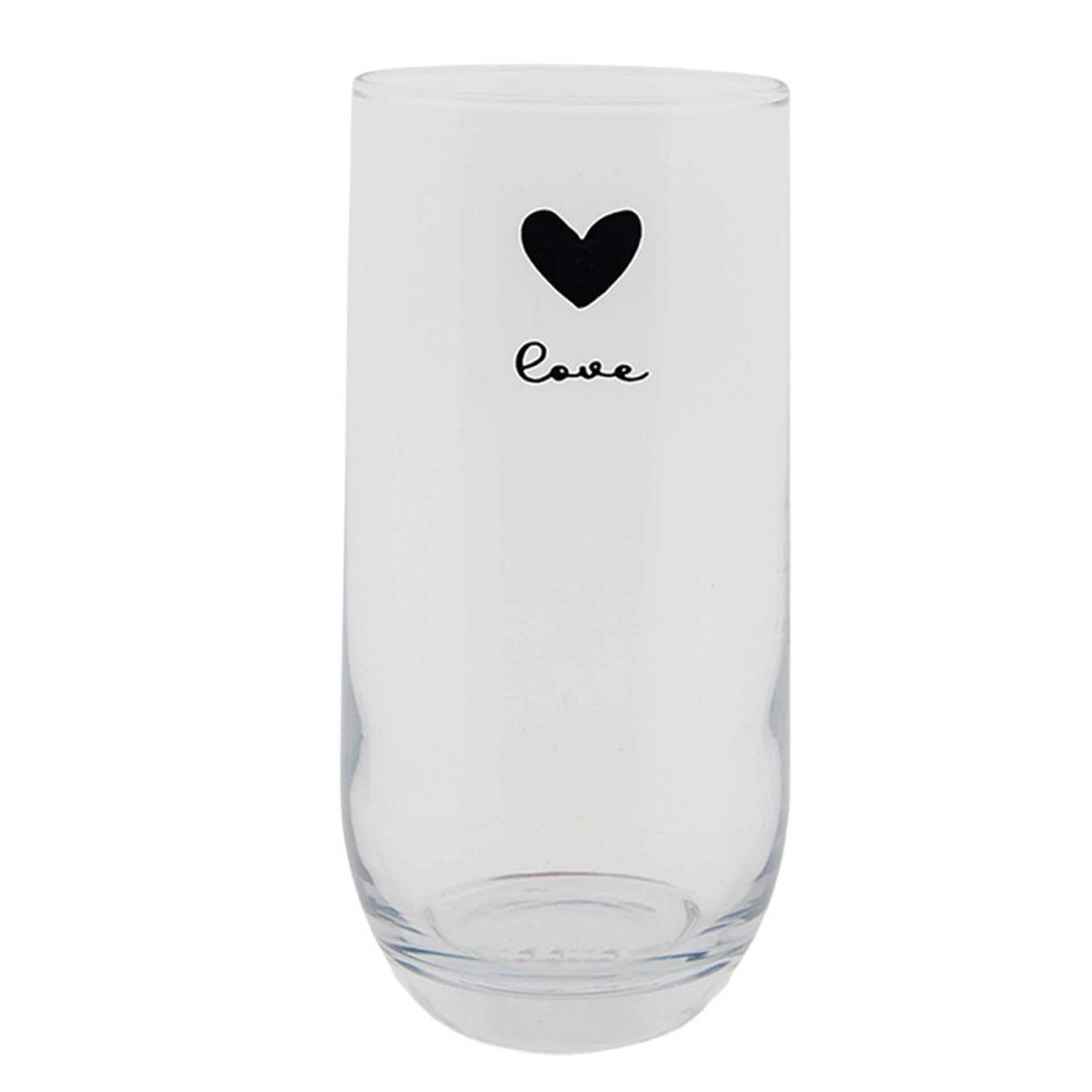 Clayre eef longdrinkglas hart 280ml
