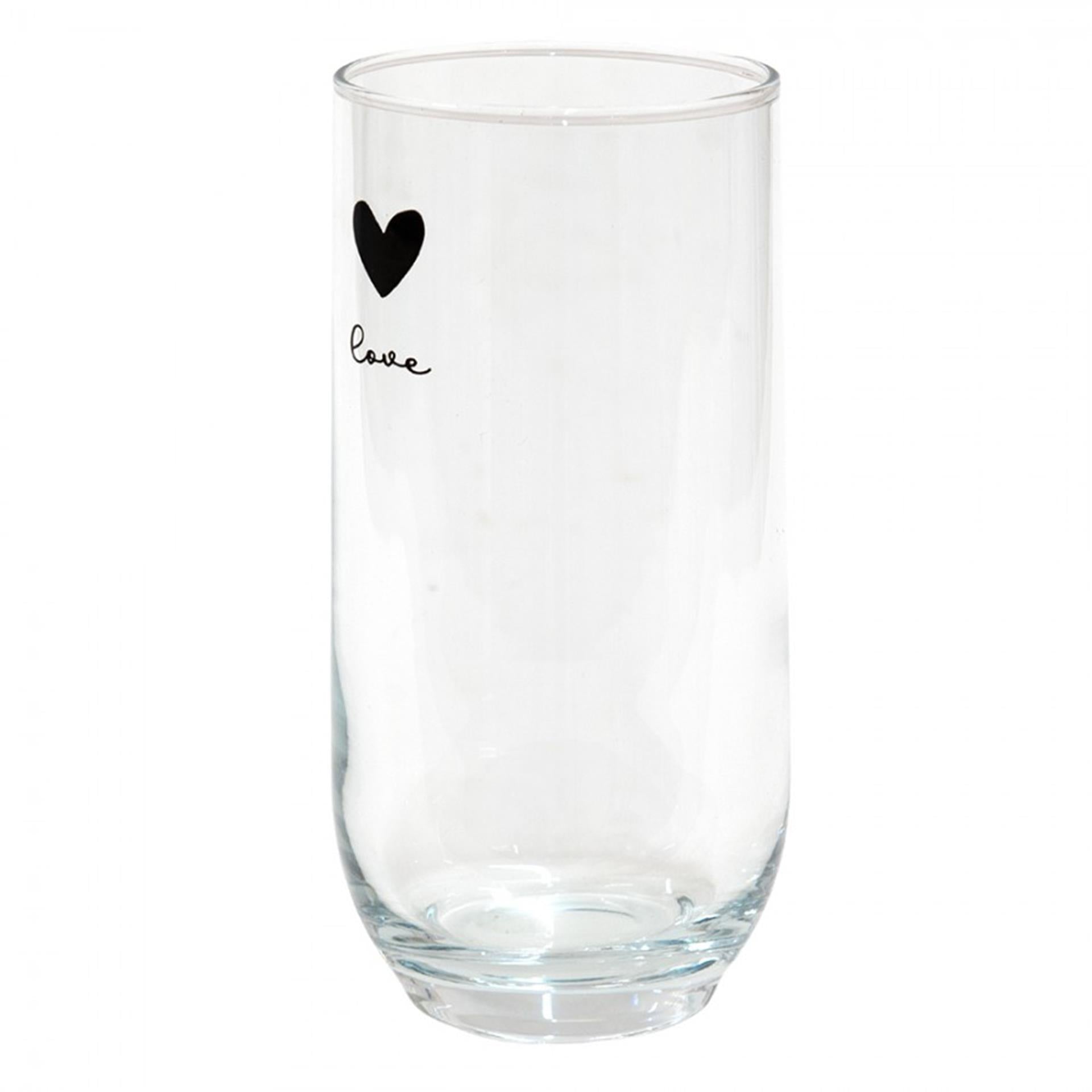 Clayre eef longdrinkglas hart 280ml