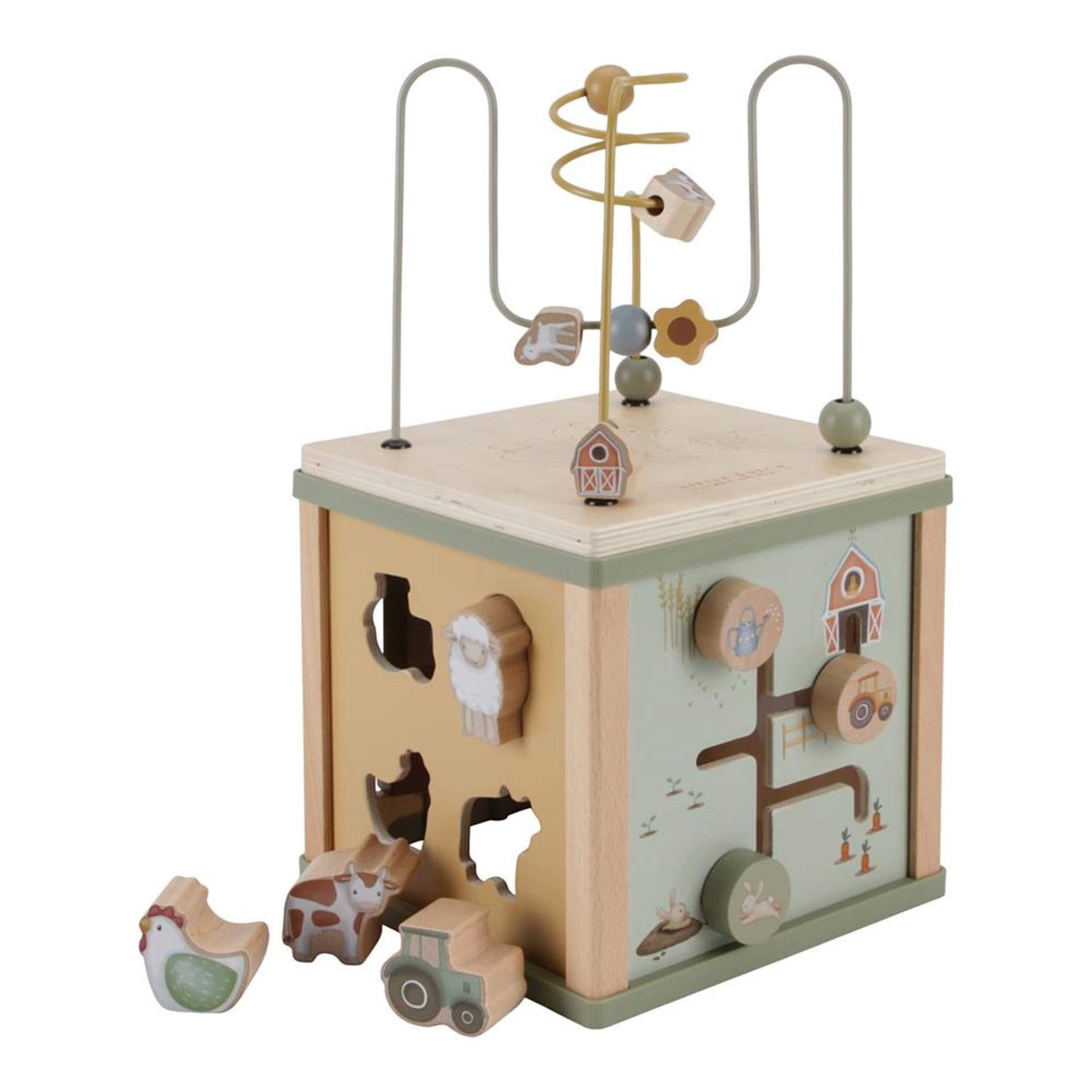 Little dutch - activiteitenkubus fsc - little farm
