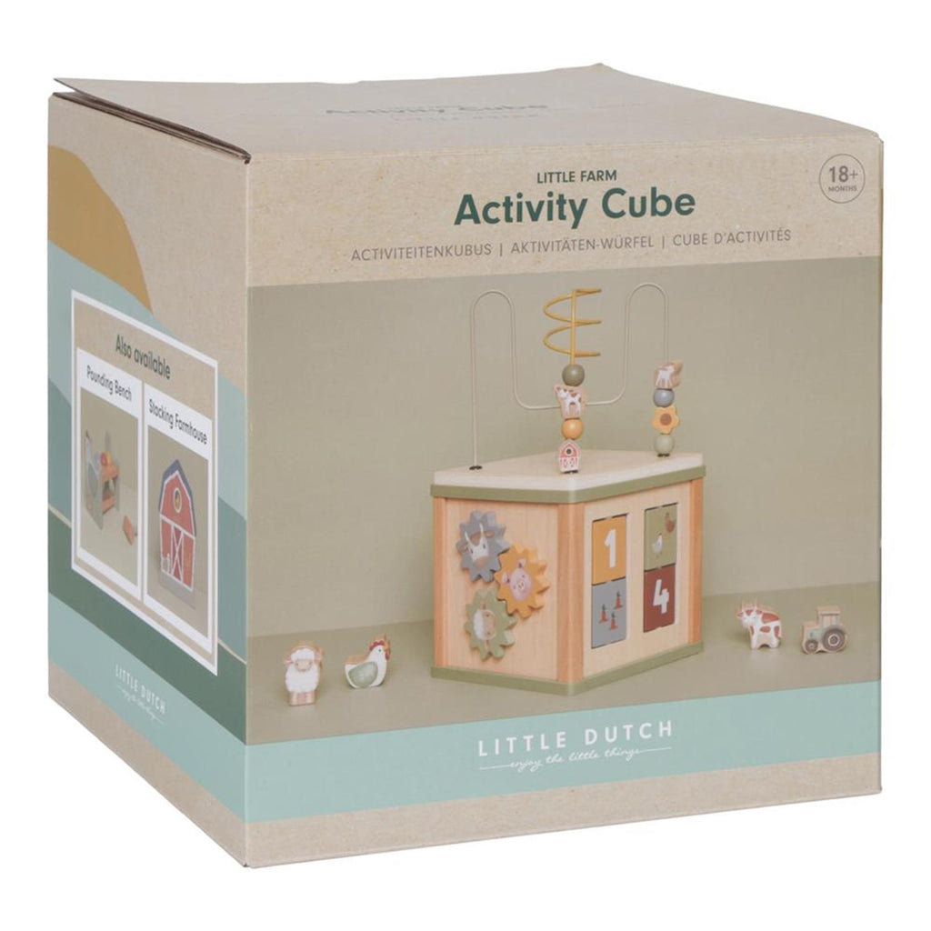 Little dutch - activiteitenkubus fsc - little farm