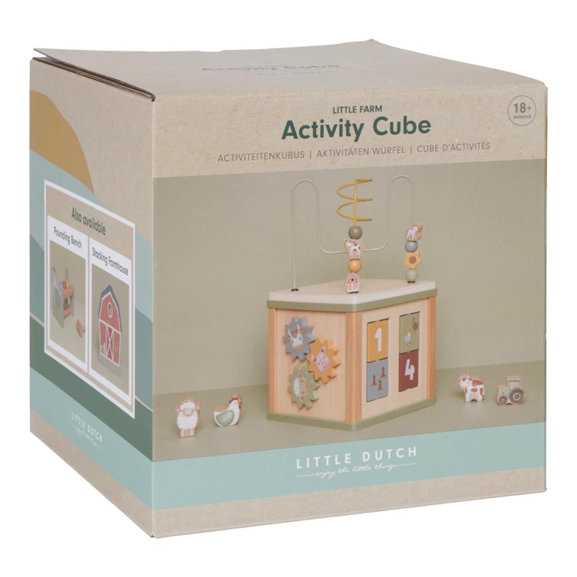 Little dutch - activiteitenkubus fsc - little farm