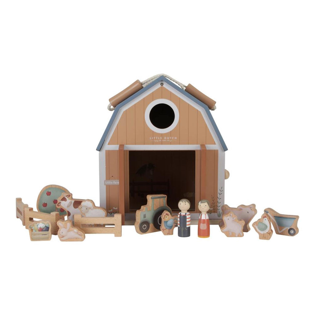 Little dutch little farm poppenhuis fsc