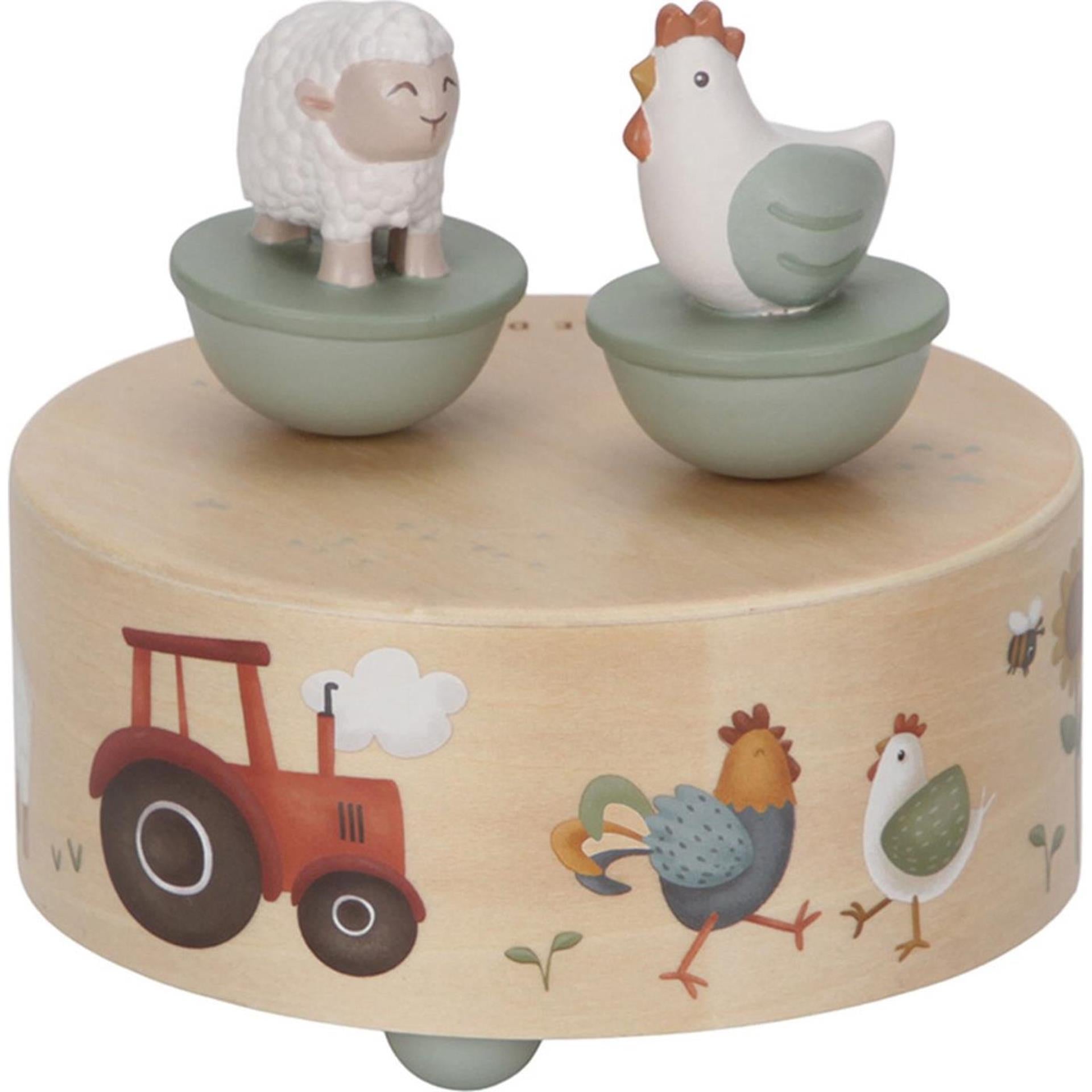 Little dutch little farm houten muziekdoosje fsc