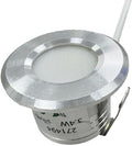 Enzo led mini inbouwspot 1,5w 2700k 37mm 60gr rond vast geschuurd staal - led4632
