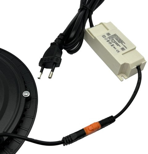 Enzo led panel downlight 18w 4000k incl. driver zwart - led2642