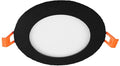 Enzo led panel downlight 9w 4000k incl. driver zwart - led2622