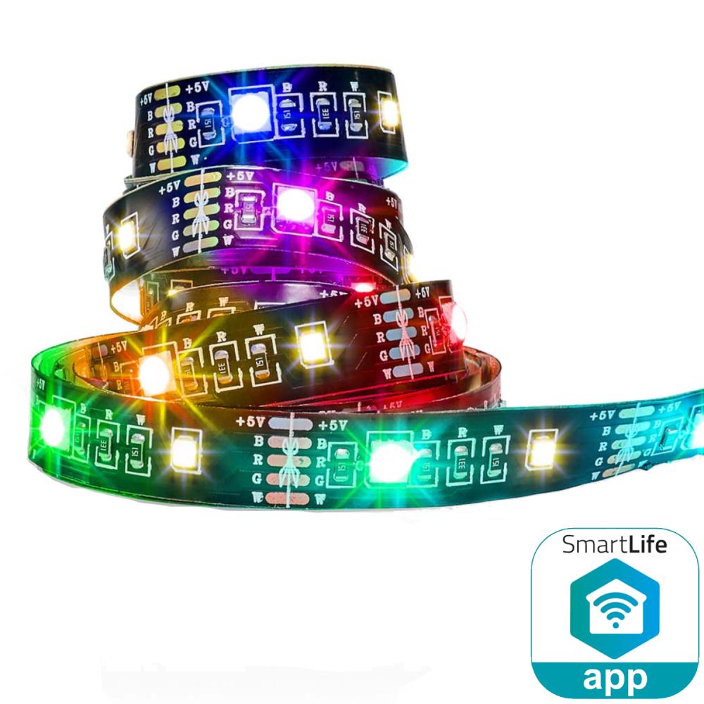 Nedis smartlife led strip - bluetooth - rgb warm wit - smd - 2.00 m - ip20 - 2700 k - 380 lm - android ios