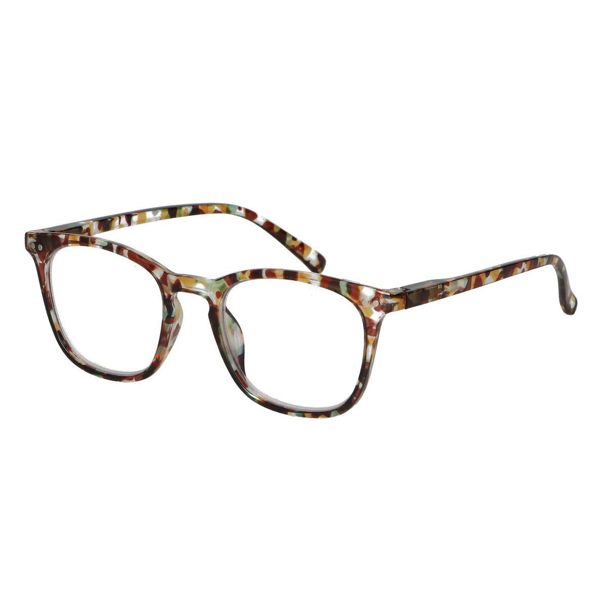 Spectrum leesbril havana 1.50