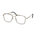 Spectrum leesbril vintage piloot metaal goud zwart 2.50
