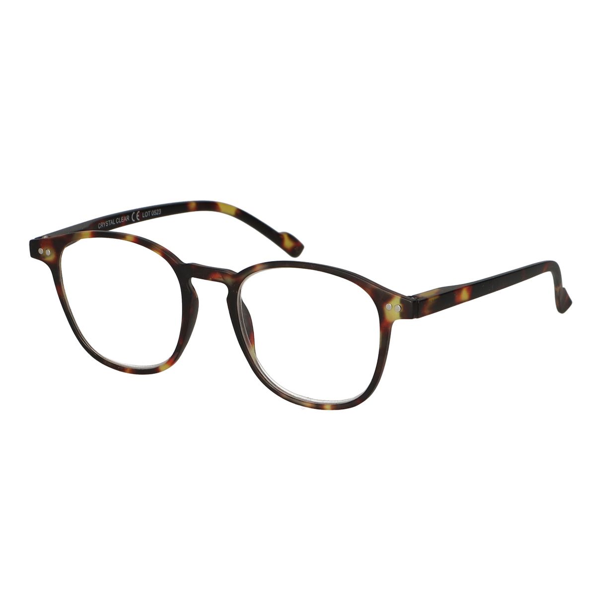 Spectrum leesbril ultra flat in case havana 1.00