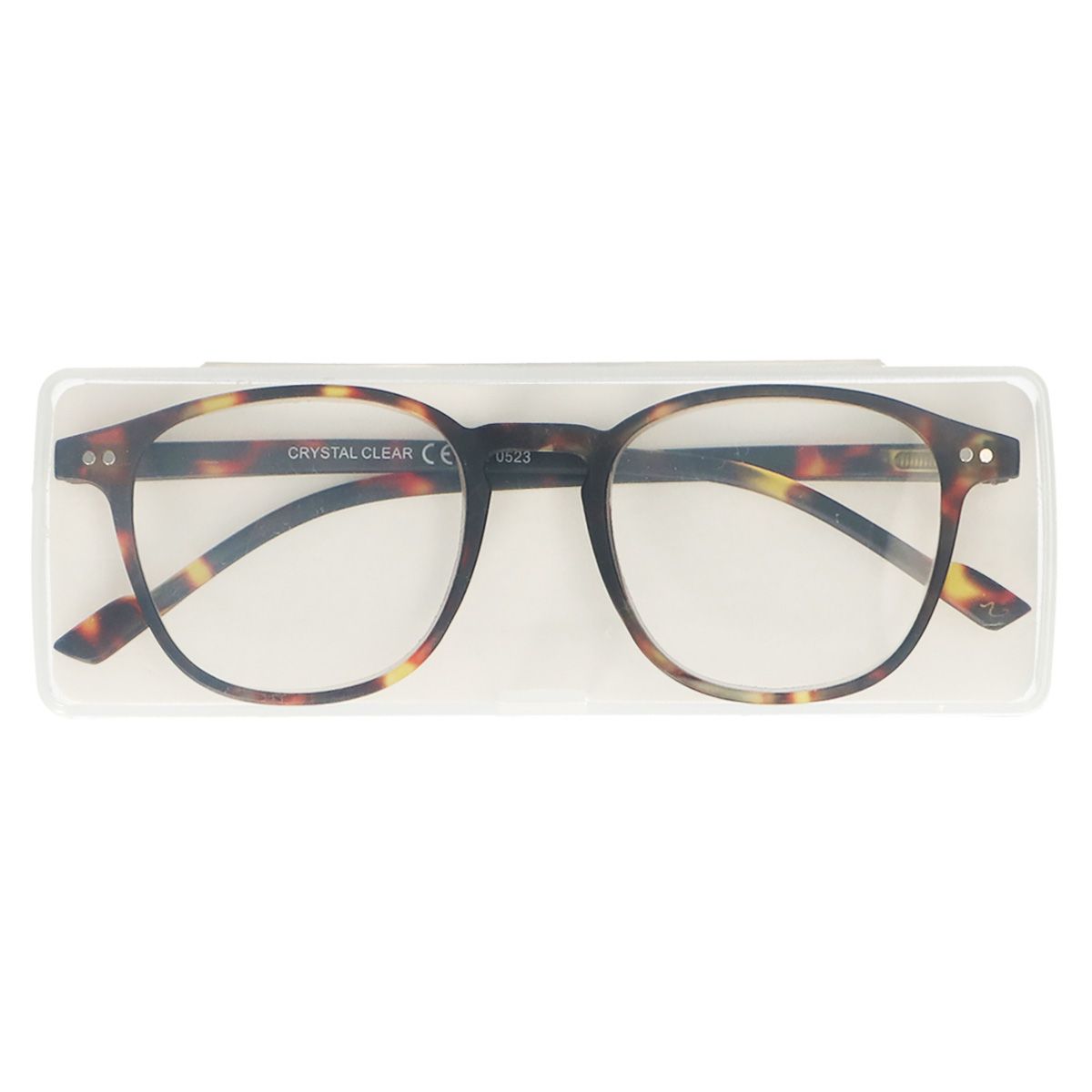 Spectrum leesbril ultra flat in case havana 3.00