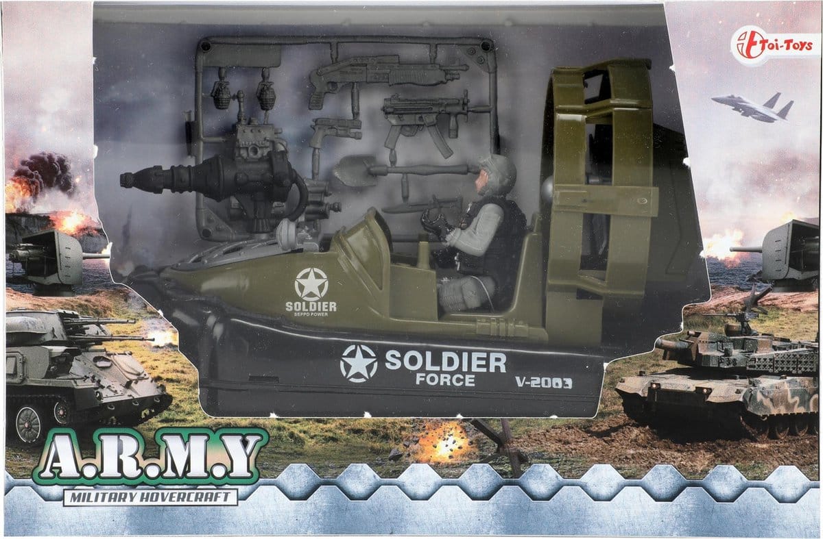 TOI-TOYS Militär-Soldaten-Motorradstiefel