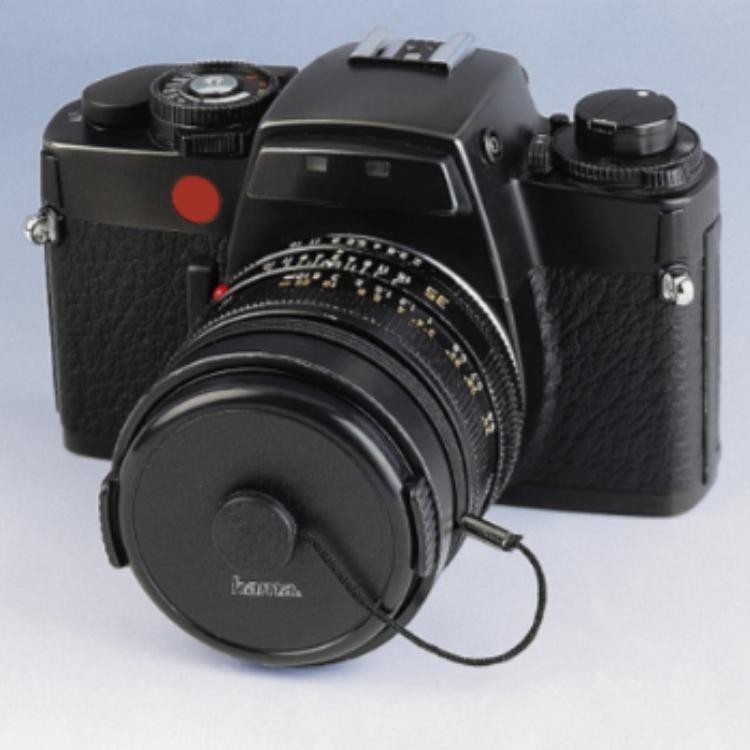 Lensdop houder