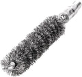 Lessmann pijpborstel | lengte 115 mm d. 16 mm | staaldraad golvend | afzetsellengte 80 mm | 1 stuk - 500316 500316a