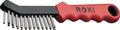 Lessmann staalborstel | lengte 225 mm | 0,35 mm staal | 2-rijig | 1 stuk - 182401 182401