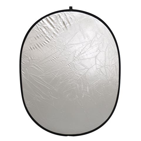 Linkstar Reflektorscheibe 2 in 1 R-6090SW Silberweiß 60x90 cm