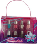 Bongers Toys Nagellack, einfarbig und mit Glitzer, Pretty Perfect, 8 Stück