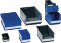 Lockweiler magazijnbak | l160 140xb100xh75 mm | pe-regeneraat grijs | 25 stuks - 19100514 19100514