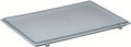 Lockweiler scharnierdeksel | polypropyleen l600xb400mm | grijs voor transport-stapelkratten | 1 stuk - nbc64-139901620118822 nbc64-139901620118822