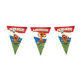 Paperdreams loeki - partyvlaggenlijn rood wit blauw 10m