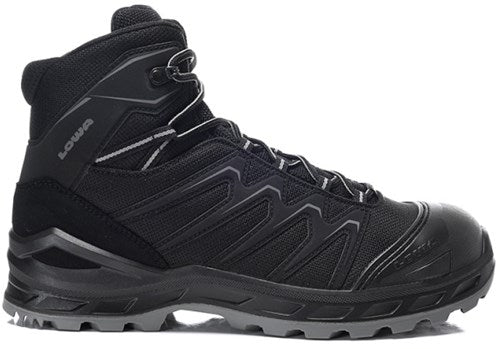 Lowa veiligheidsschoenen lowa werkschoen larrox work gtx mid 5480 s3 | zwart grijs | maat 39 - 4063606292640