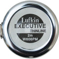Lufkin rolbandmaat 6mmx2m metrisch w606pm - w606pm w606pm