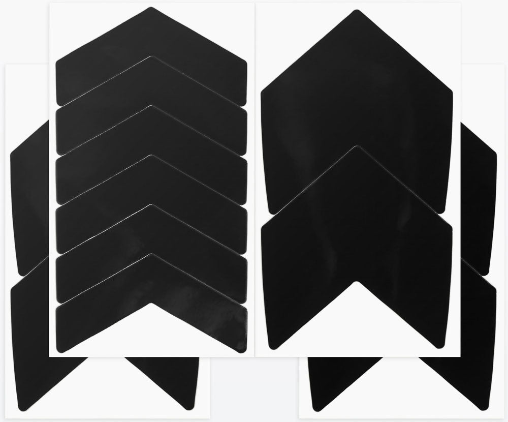 Luxshield reflex rim sticker arrow