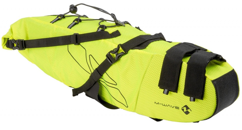 M-Wave Satcheltasche Rough Ride L 11 Liter Nylon gelb/schwarz