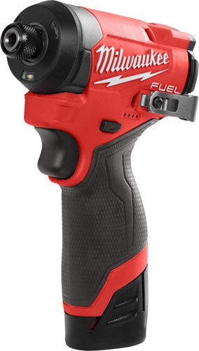 Milwaukee m12 fid2-202x | m12 fuel 1 4 compacte hex accu slagschroevendraaier - 4933479877 (2x 2.0ah accu) - 4933479877