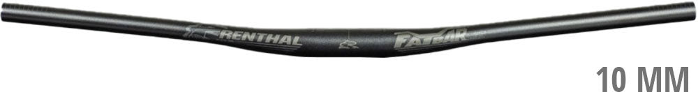 Renthal v3 fatbar lite 31.8 10 mm riser handlebar