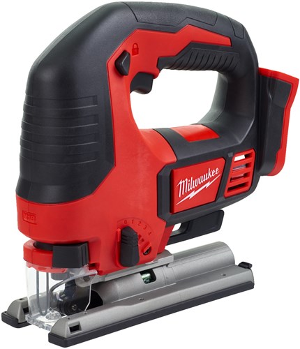 Milwaukee m18bjs-0 18v li-ion accu decoupeerzaag - losse body, zonder accu en lader