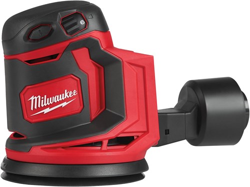 Milwaukee m18 bos125-0 125 mm excentrische schuurmachine - 4933464228