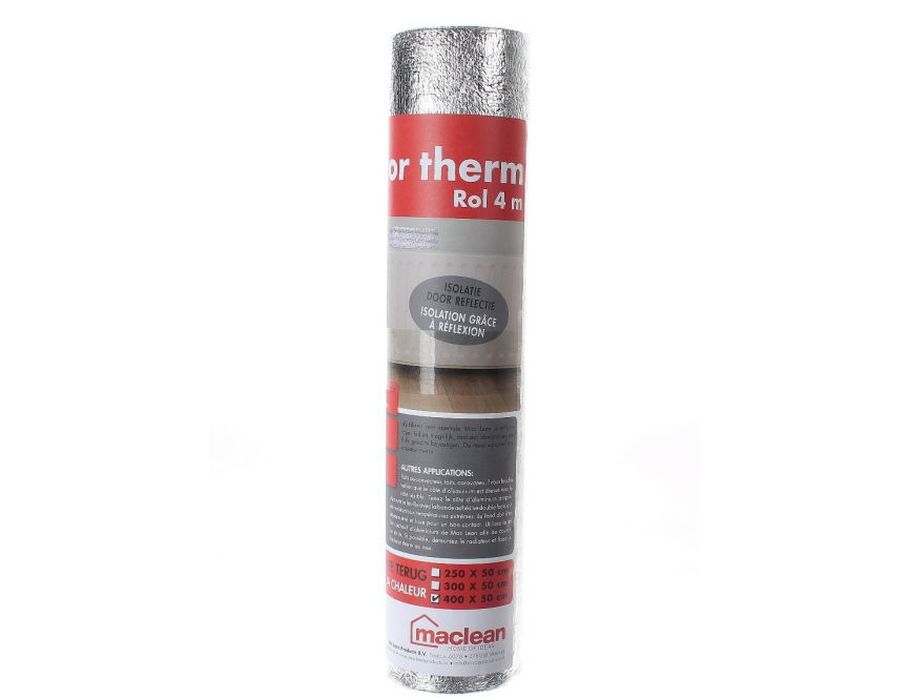 Maclean warmte reflectiefolie - 4m x 50cm