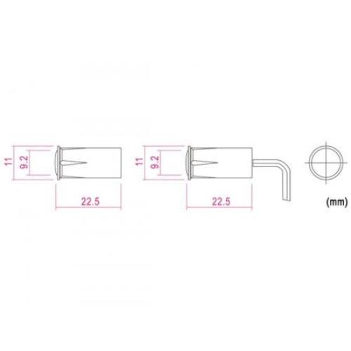 Magneetcontact - 0.5a @ 100v dc - nc