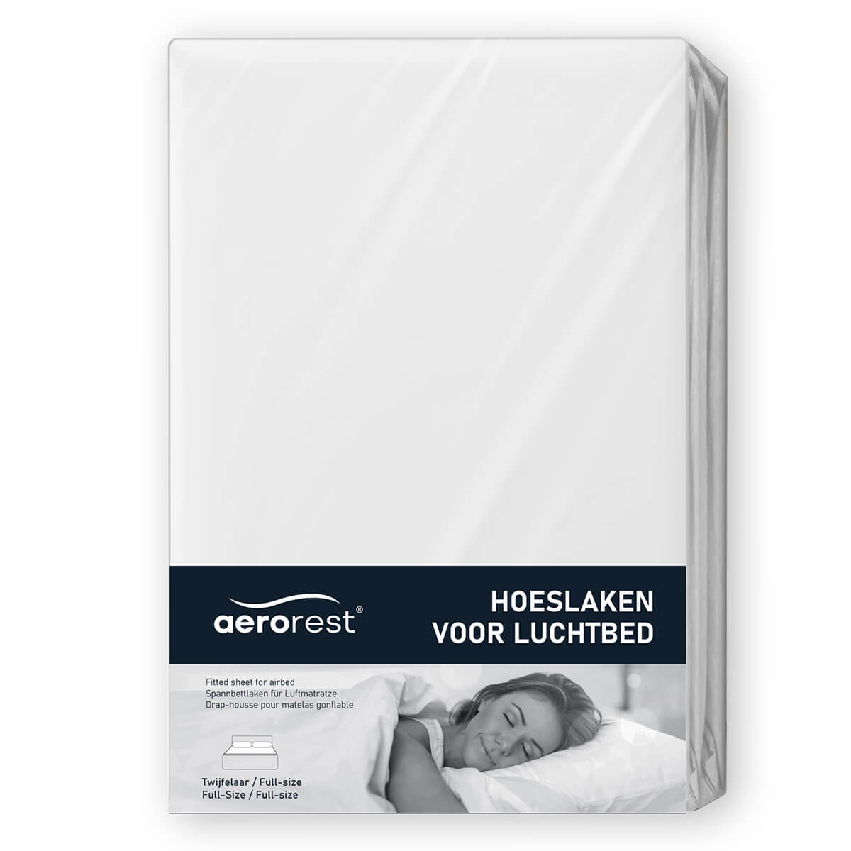 Aerorest Spannbettlaken für Doppel-Luftmatratze