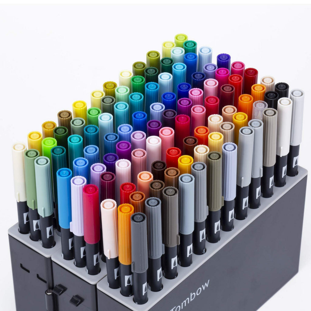 Tombow • fudenosuke brushpen hard tip 10pcs