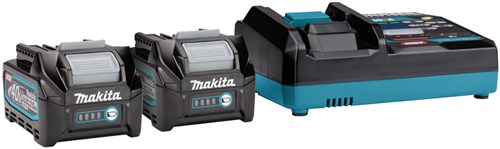 Makita 191j81-6 | startset xgt | dc40ra 2xbl4025 | xgt 40v | oplader dc40ra | mbox - 191j81-6