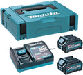 Makita 191j81-6 | startset xgt | dc40ra 2xbl4025 | xgt 40v | oplader dc40ra | mbox - 191j81-6