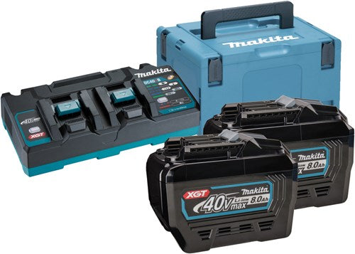 Makita startset xgt dc40rb 2xbl4080f - 191y97-1 - 191y97-1