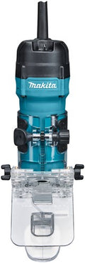 Makita 3712 | kantenfrees met kantelbare voetzool | 6 mm | 230 v | in doos - 3712
